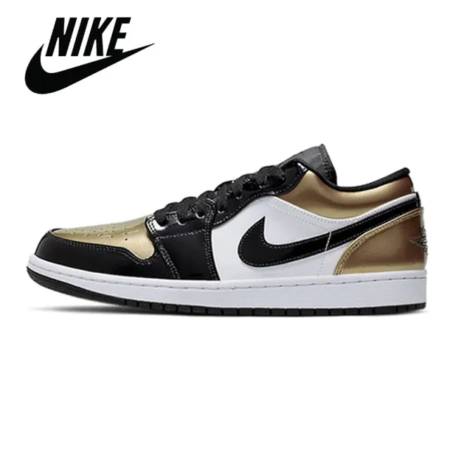 2021 Originals Air 1 Low Mens Basketball Shoes Black Inverse Toe Low Smoke Gray Pine Green Outdoor Sports shoes top-selling