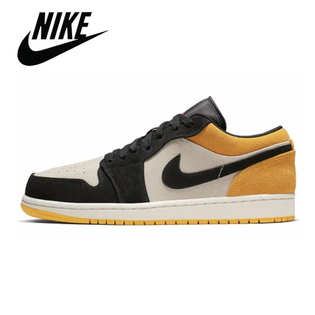 2021 Originals Air 1 Low Mens Basketball Shoes Black Inverse Toe Low Smoke Gray Pine Green Outdoor Sports shoes top-selling