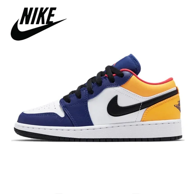 2021 Originals Air 1 Low Mens Basketball Shoes Black Inverse Toe Low Smoke Gray Pine Green Outdoor Sports shoes top-selling