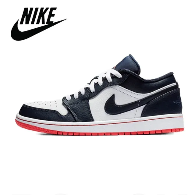 2021 Originals Air 1 Low Mens Basketball Shoes Black Inverse Toe Low Smoke Gray Pine Green Outdoor Sports shoes top-selling