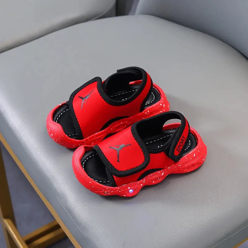 2024 Fashion New Brands LED Lighted Baby Casual Shoes Glowing Cute