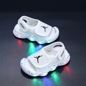2024 Fashion New Brands LED Lighted Baby Casual Shoes Glowing Cute