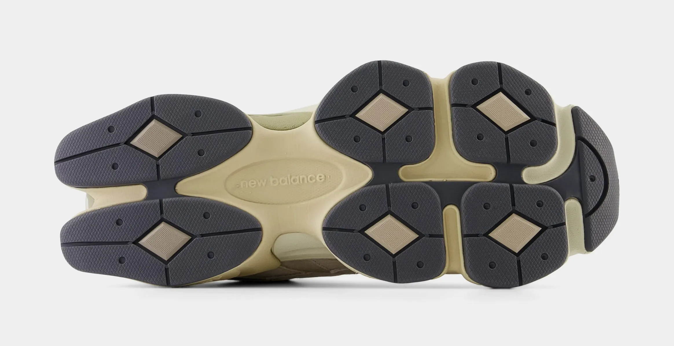 9060 Mens Running Shoes (Beige)