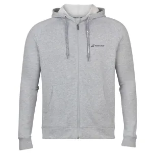Babolat Exercise Men Hood Jacket - High Rise Hthr