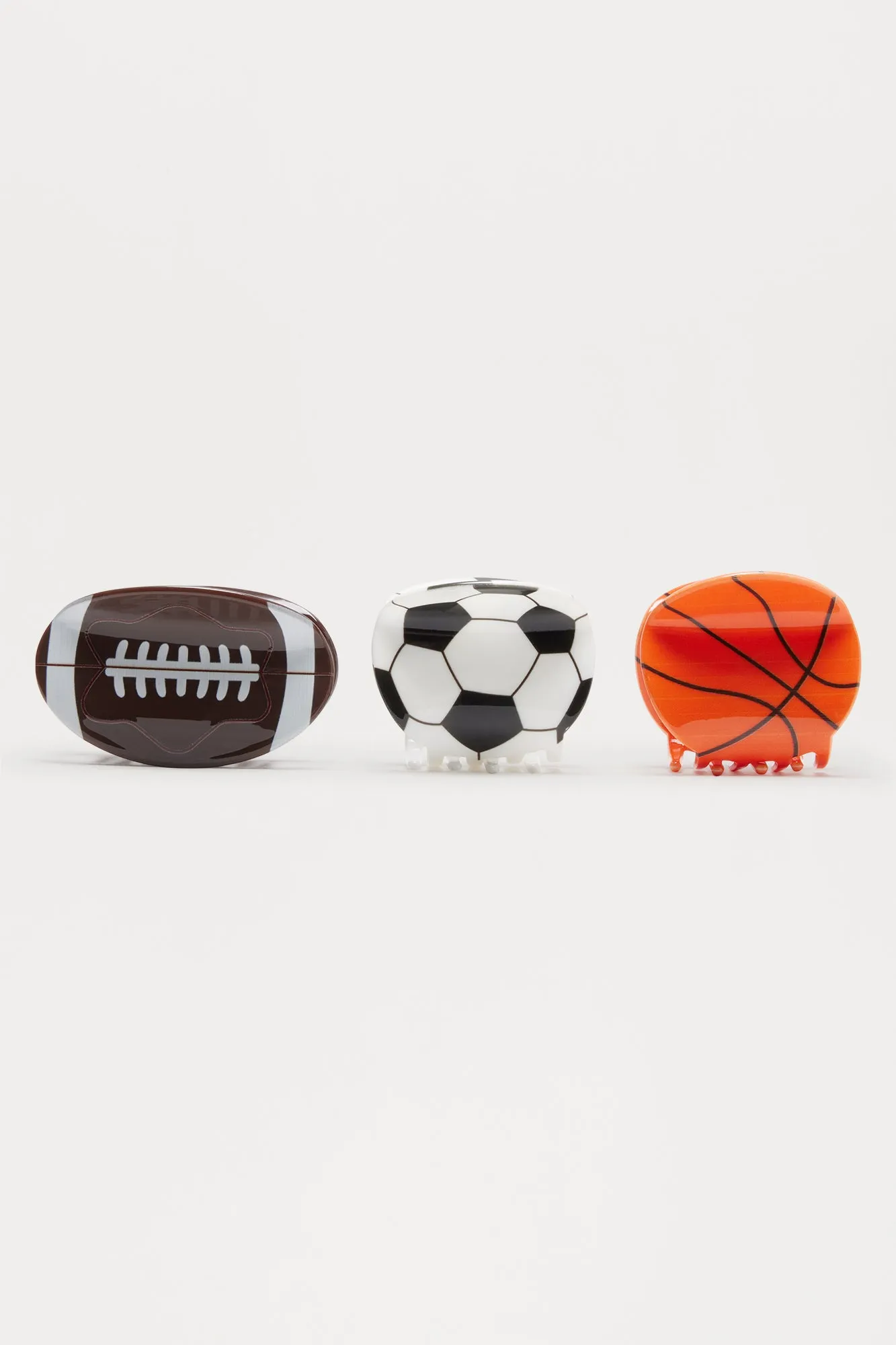 Best In The League 3 Piece Claw Clip - Multi Color