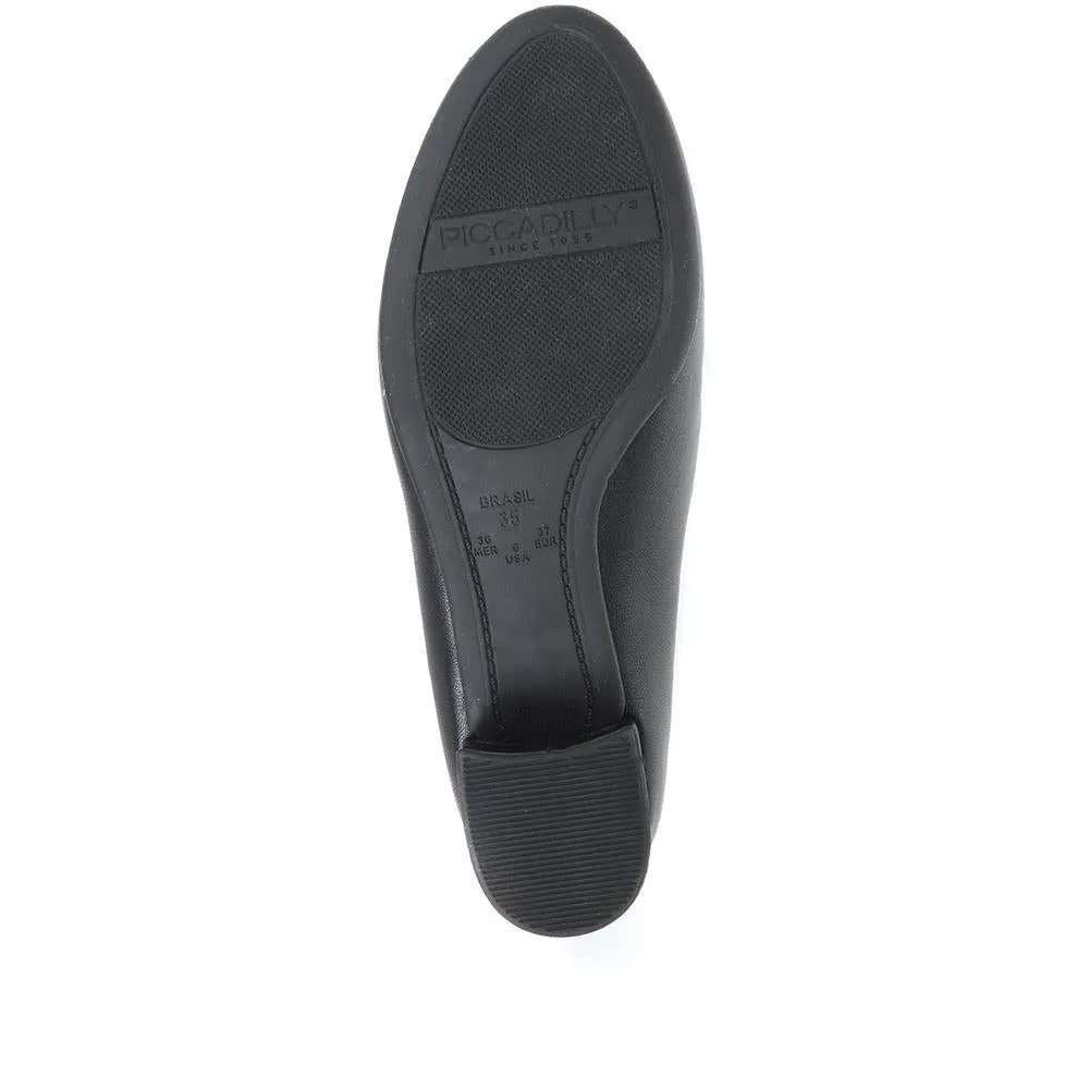 Block Heel Court Shoes - PIC26004 / 310 517