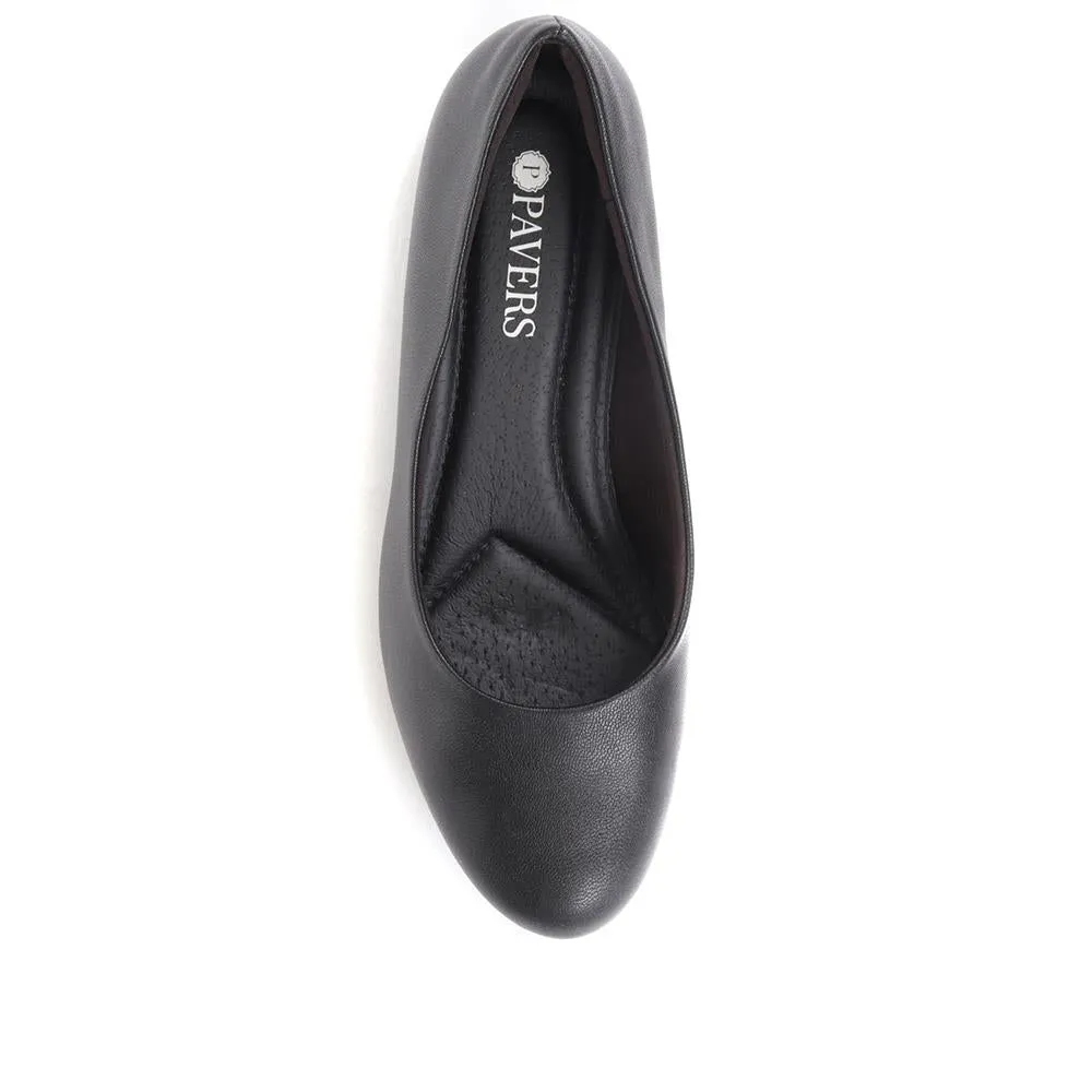 Block Heel Court Shoes - PIC26004 / 310 517
