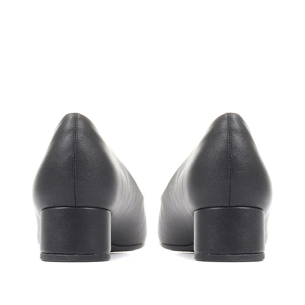 Block Heel Court Shoes - PIC26004 / 310 517