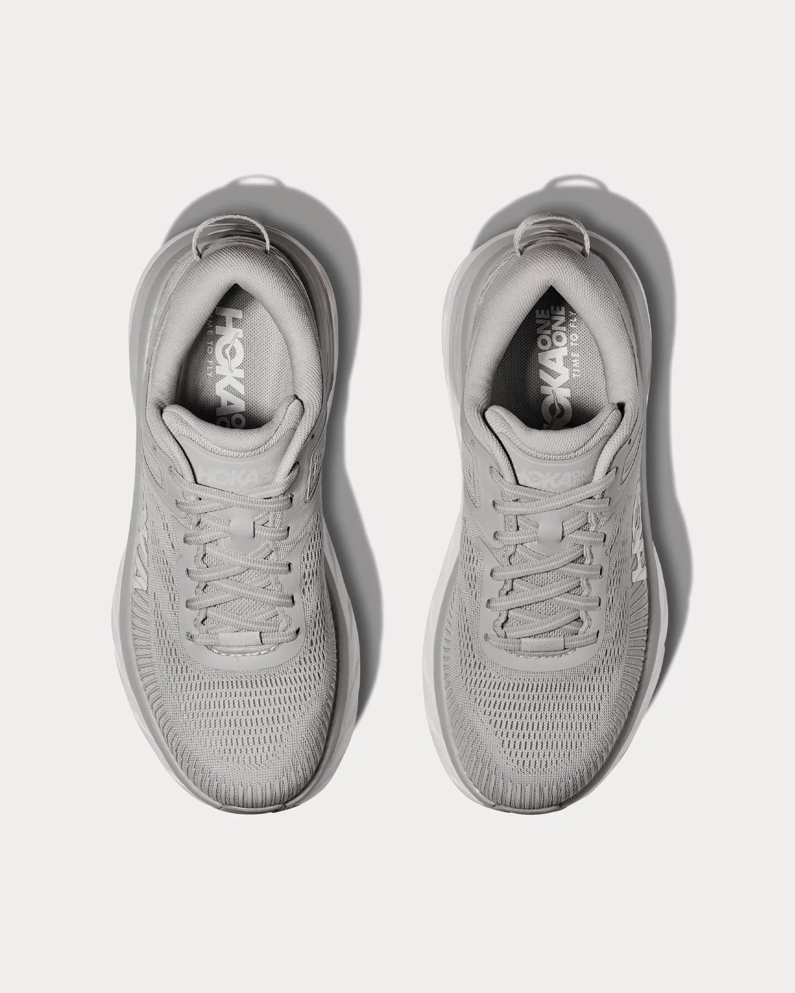 Bondi 7 Harbor Mist / White Running Shoes