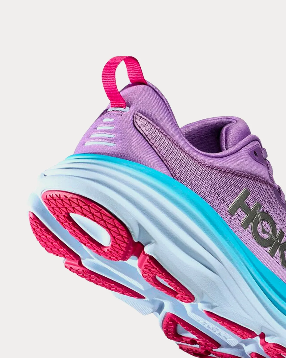 Bondi 8 Chalk Violet / Pastel Lilac Running Shoes