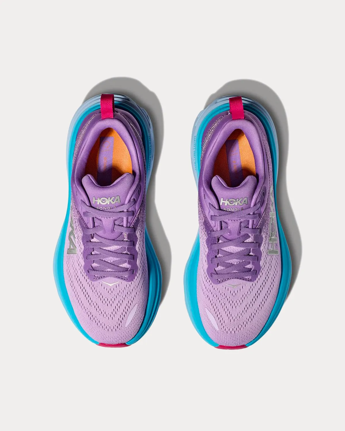 Bondi 8 Chalk Violet / Pastel Lilac Running Shoes