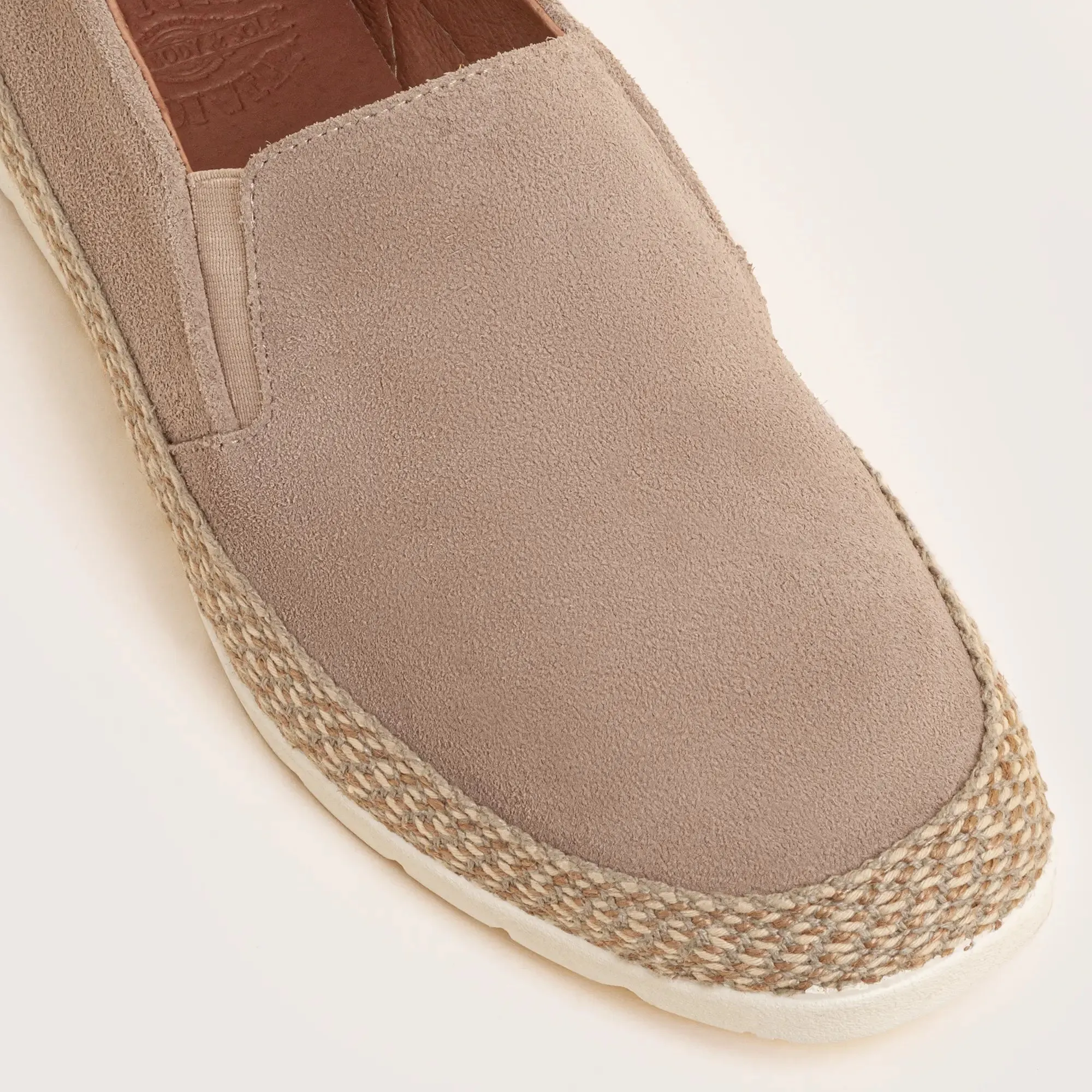 Bryant Suede Slip On - Taupe