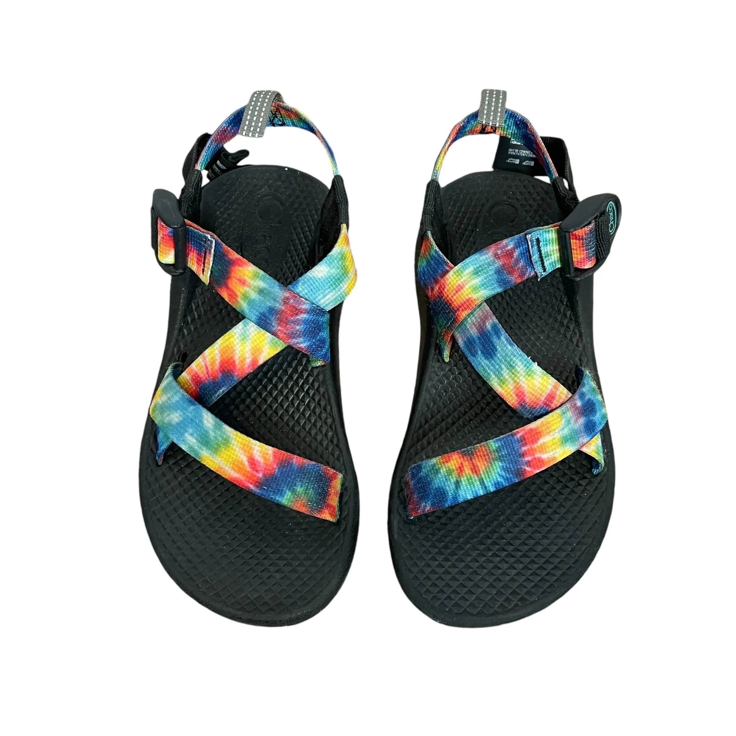 Chaco | Kids Multi Colored Tie Dye Pattern One Strap Sandals | Size : 1Y