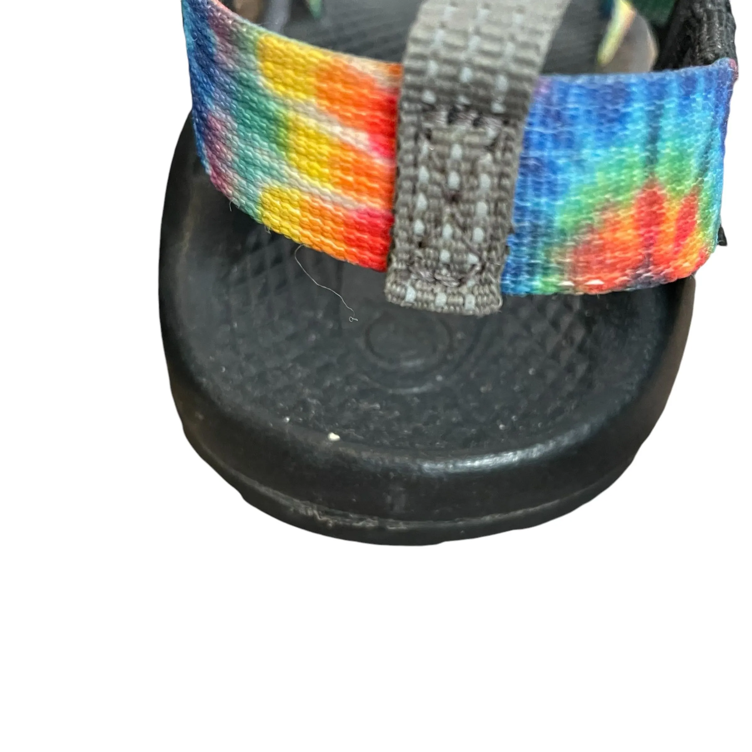 Chaco | Kids Multi Colored Tie Dye Pattern One Strap Sandals | Size : 1Y