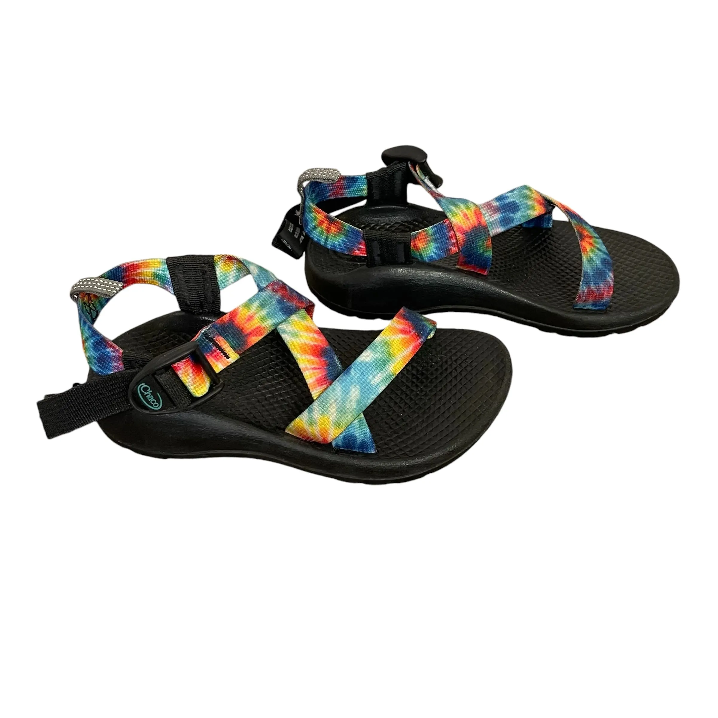 Chaco | Kids Multi Colored Tie Dye Pattern One Strap Sandals | Size : 1Y