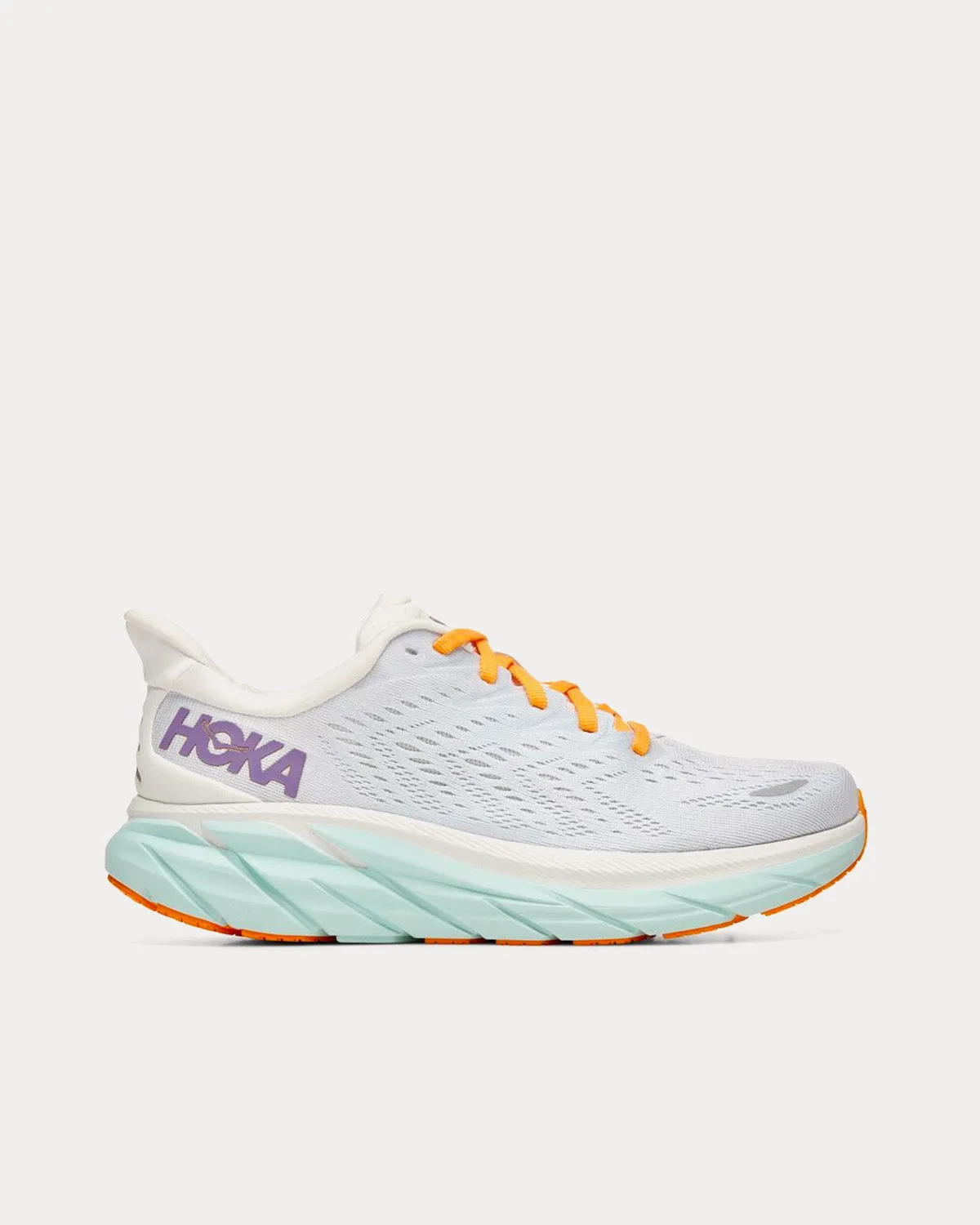 Clifton 8 Blanc De Blanc / White Running Shoes