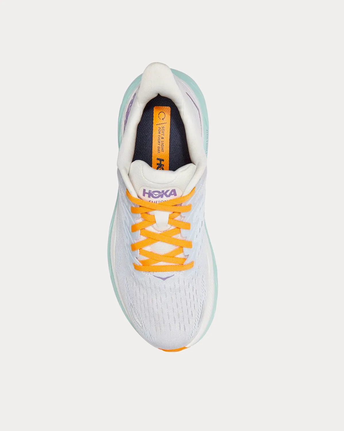Clifton 8 Blanc De Blanc / White Running Shoes