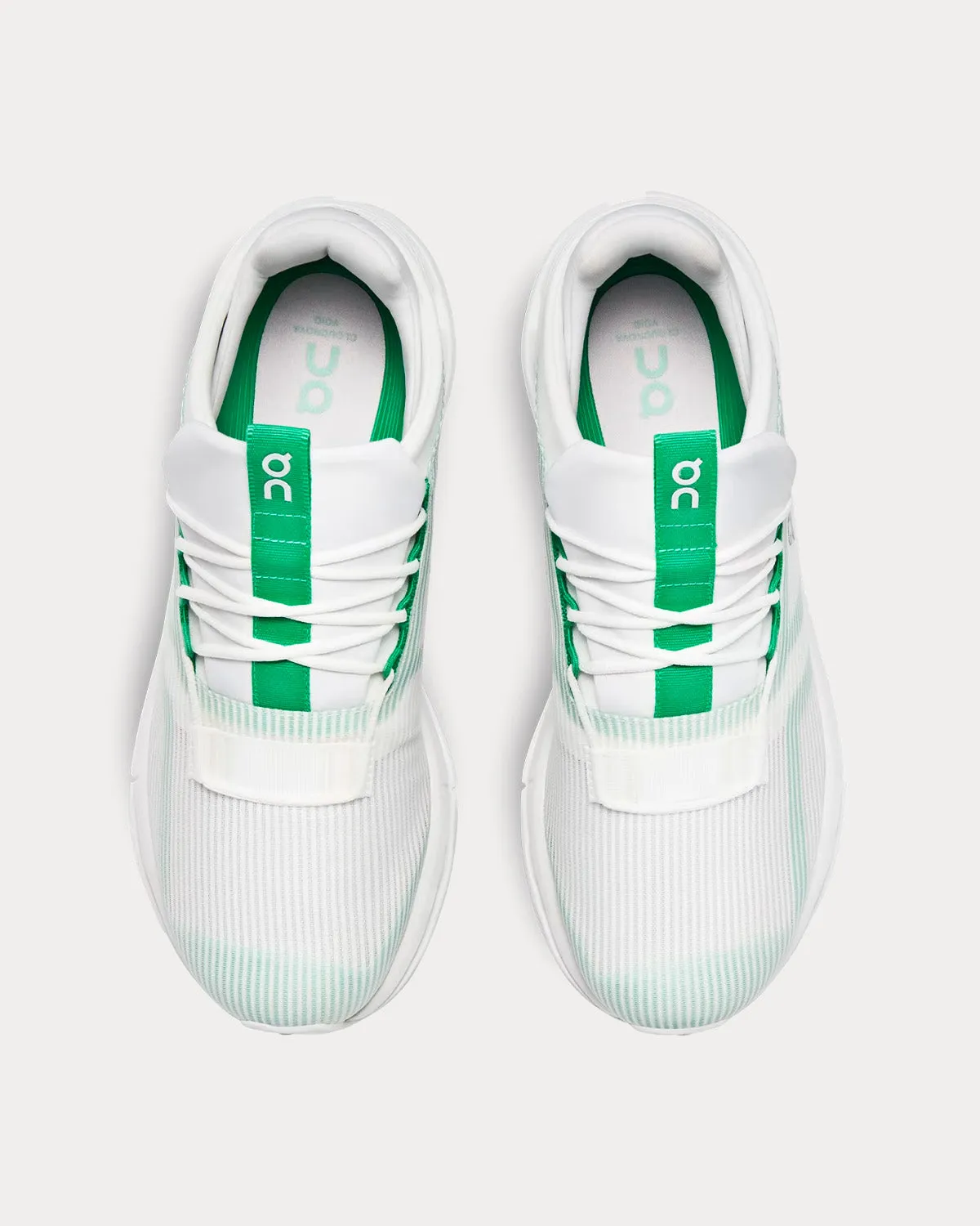 Cloudnova Void Undyed White / Mint Running Shoes