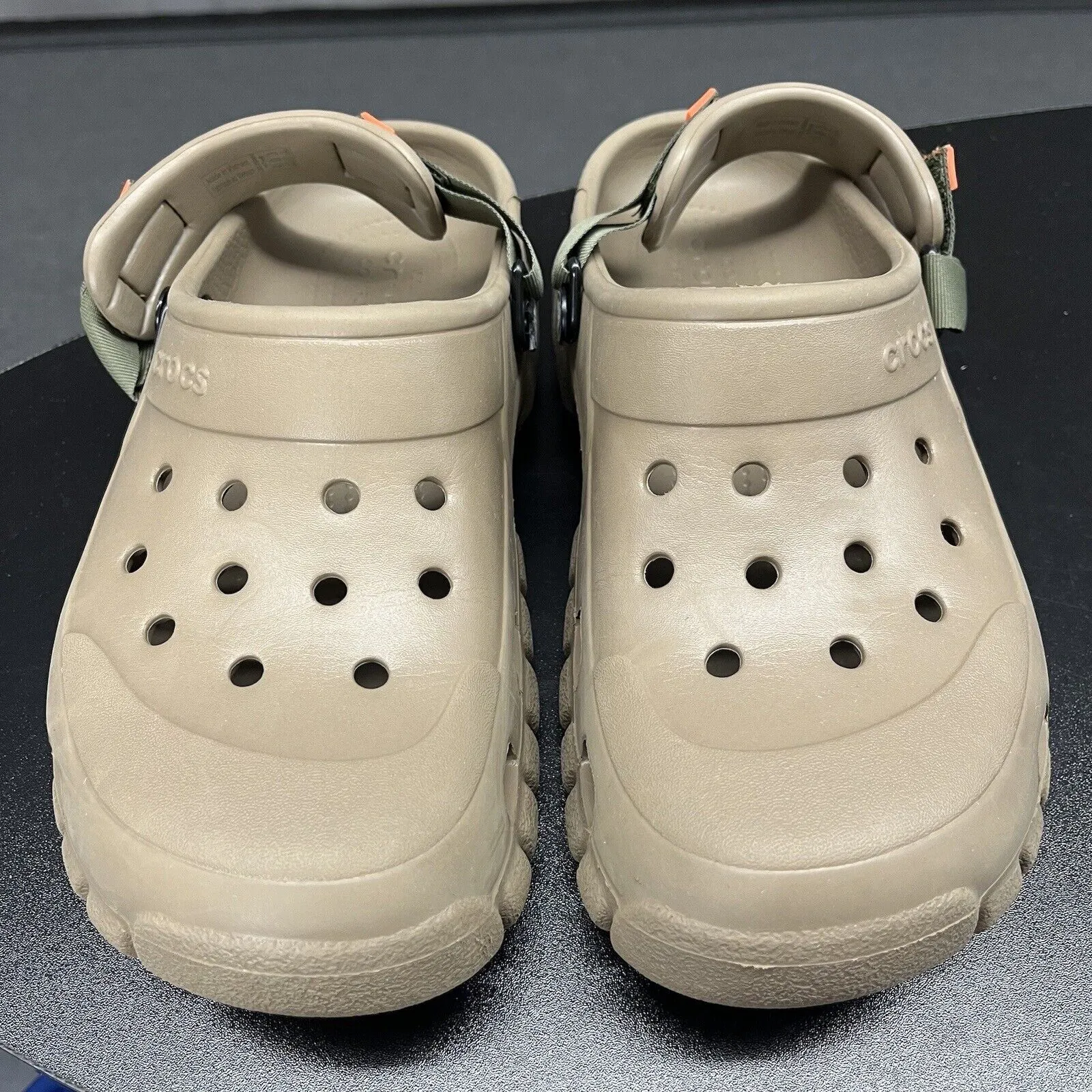 Crocs Khaki Brown Offroad Slipper Clogs Slip-On Shoes Men's Size 7