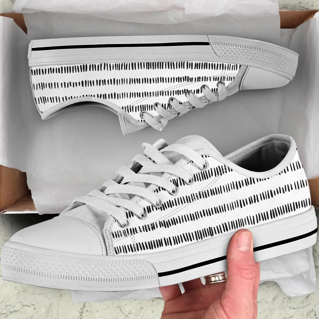 Custom Sneakers-Doodle Series 105 White