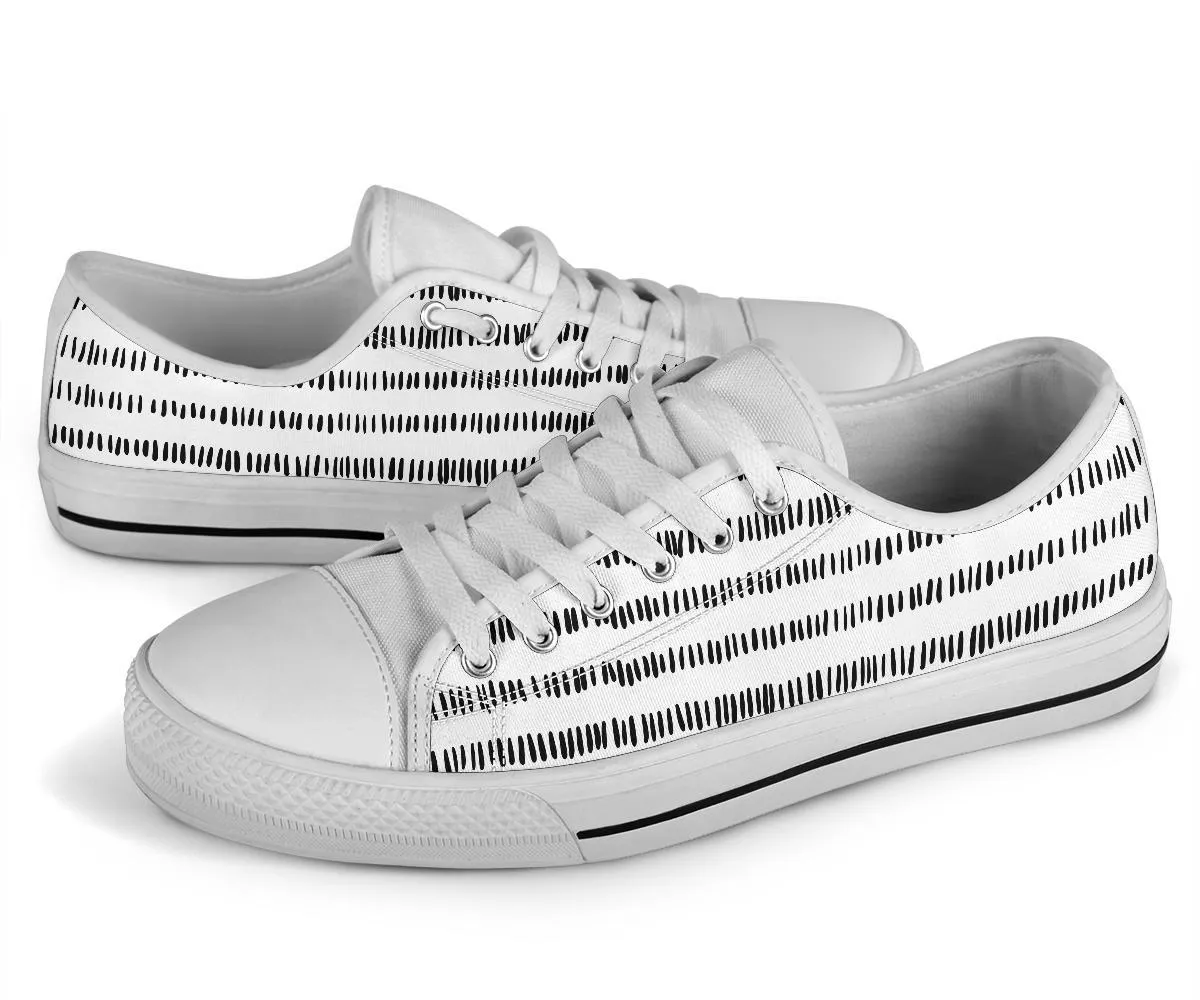 Custom Sneakers-Doodle Series 105 White