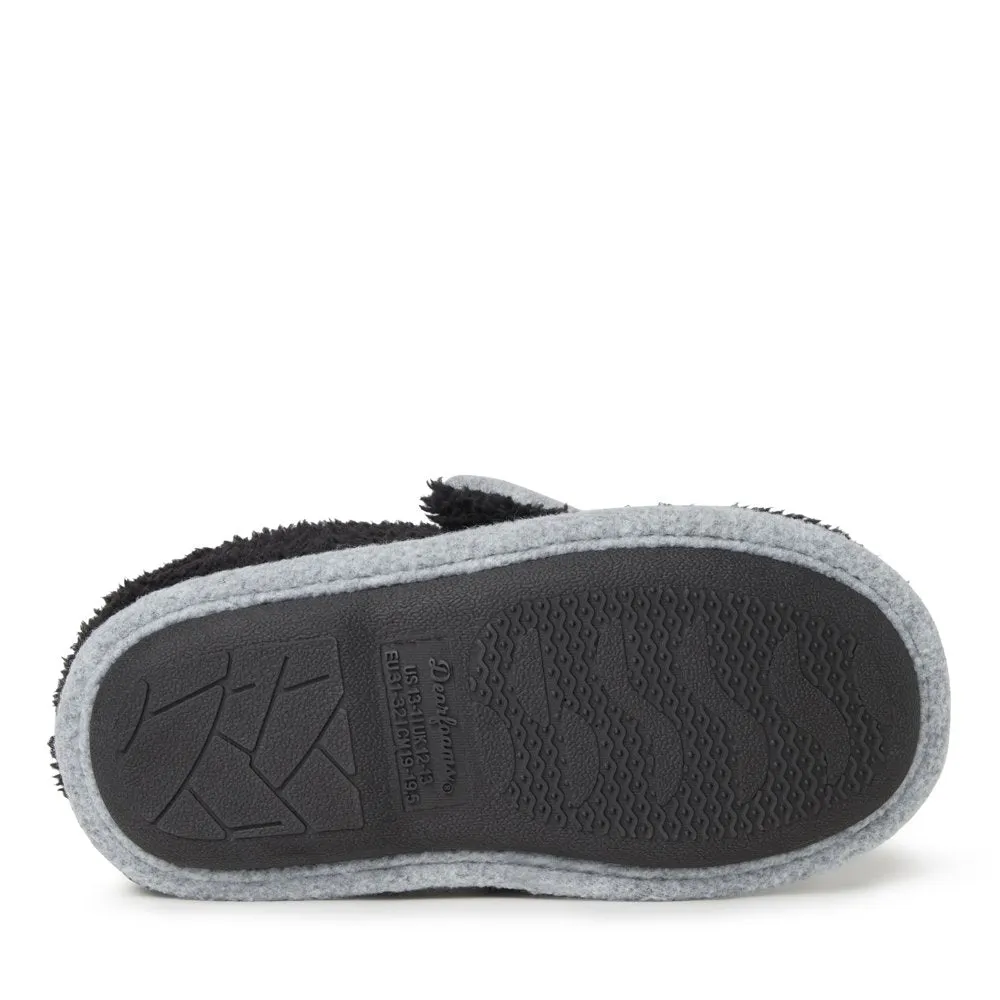 Dearfoams Kid's Peyton Animal Slip On Clog Slippers