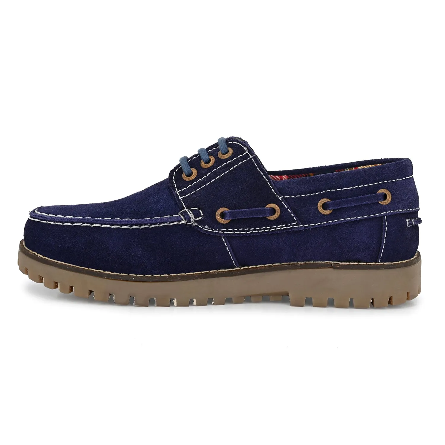 Dexter Real Leather Boat Shoes Blue
