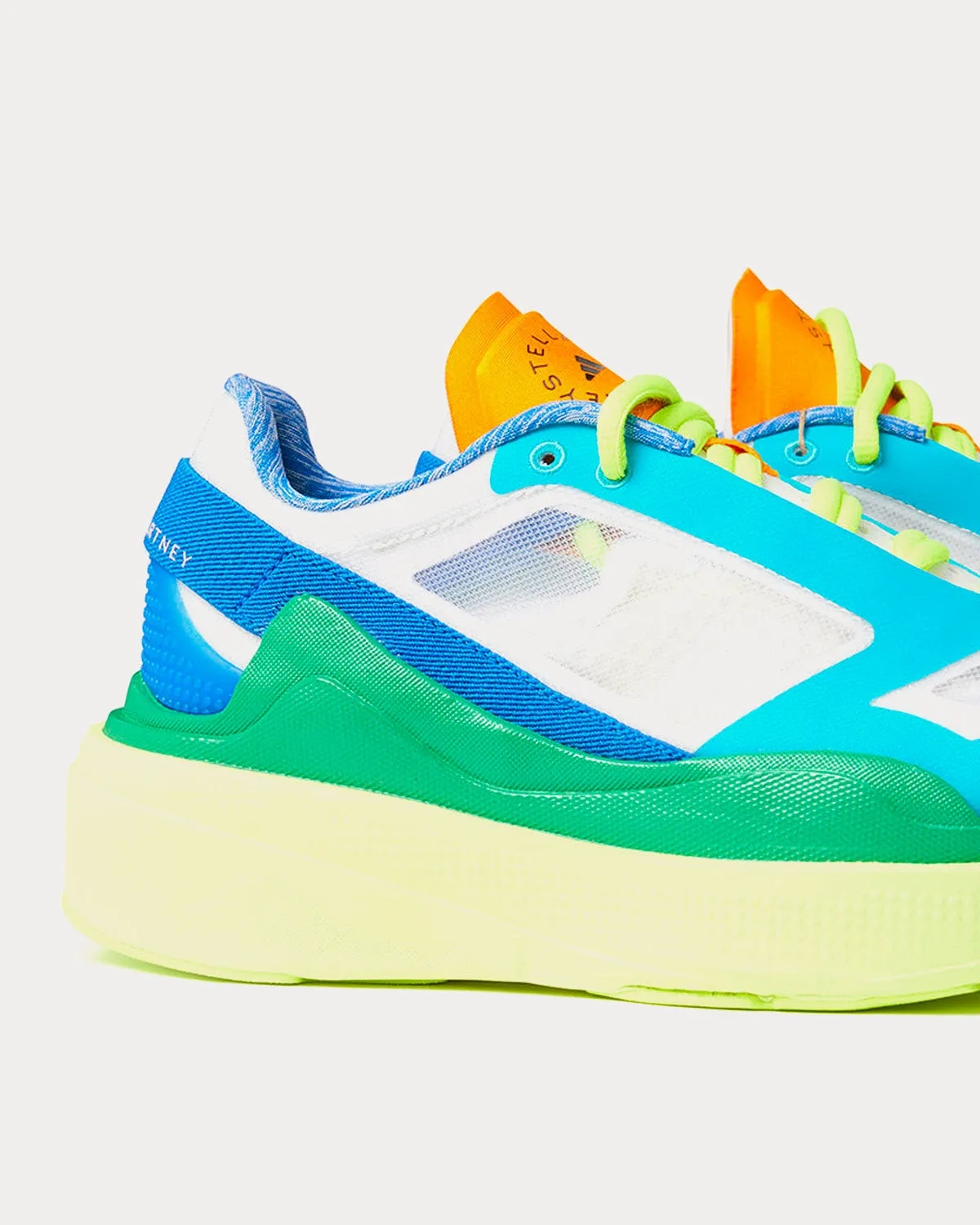 Earthlight White / Rich Green / Solar Yellow Running Shoes