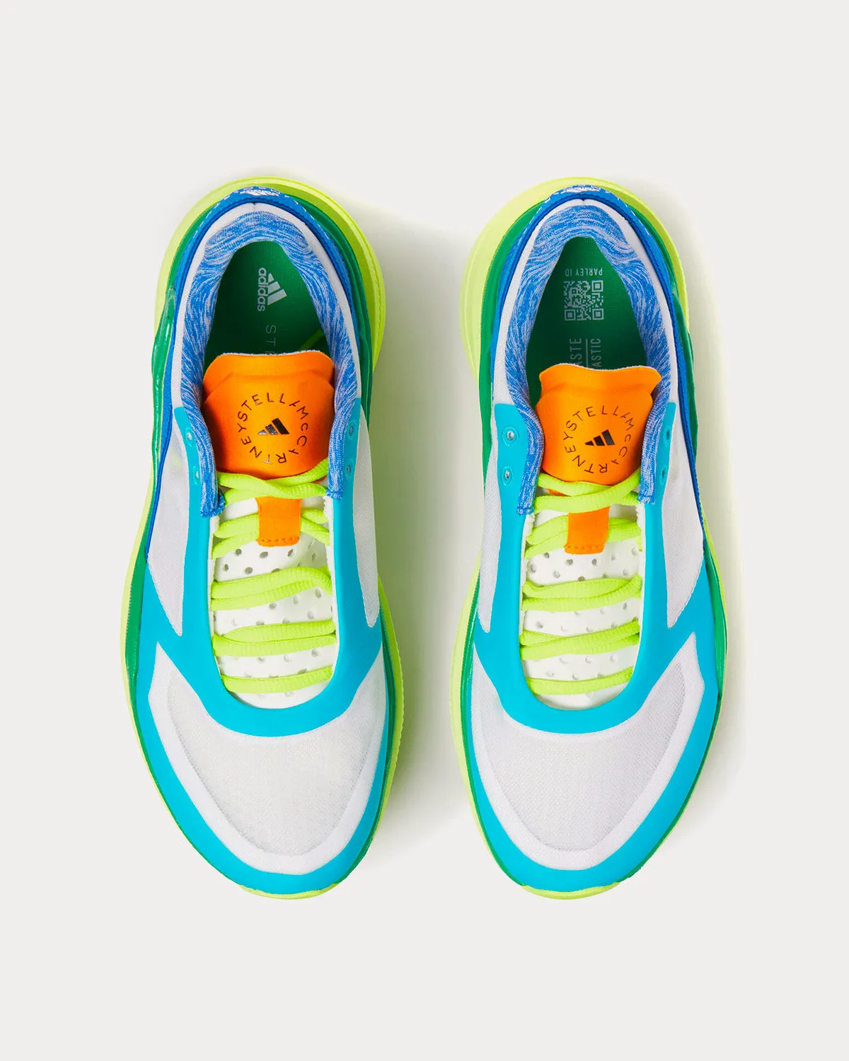 Earthlight White / Rich Green / Solar Yellow Running Shoes