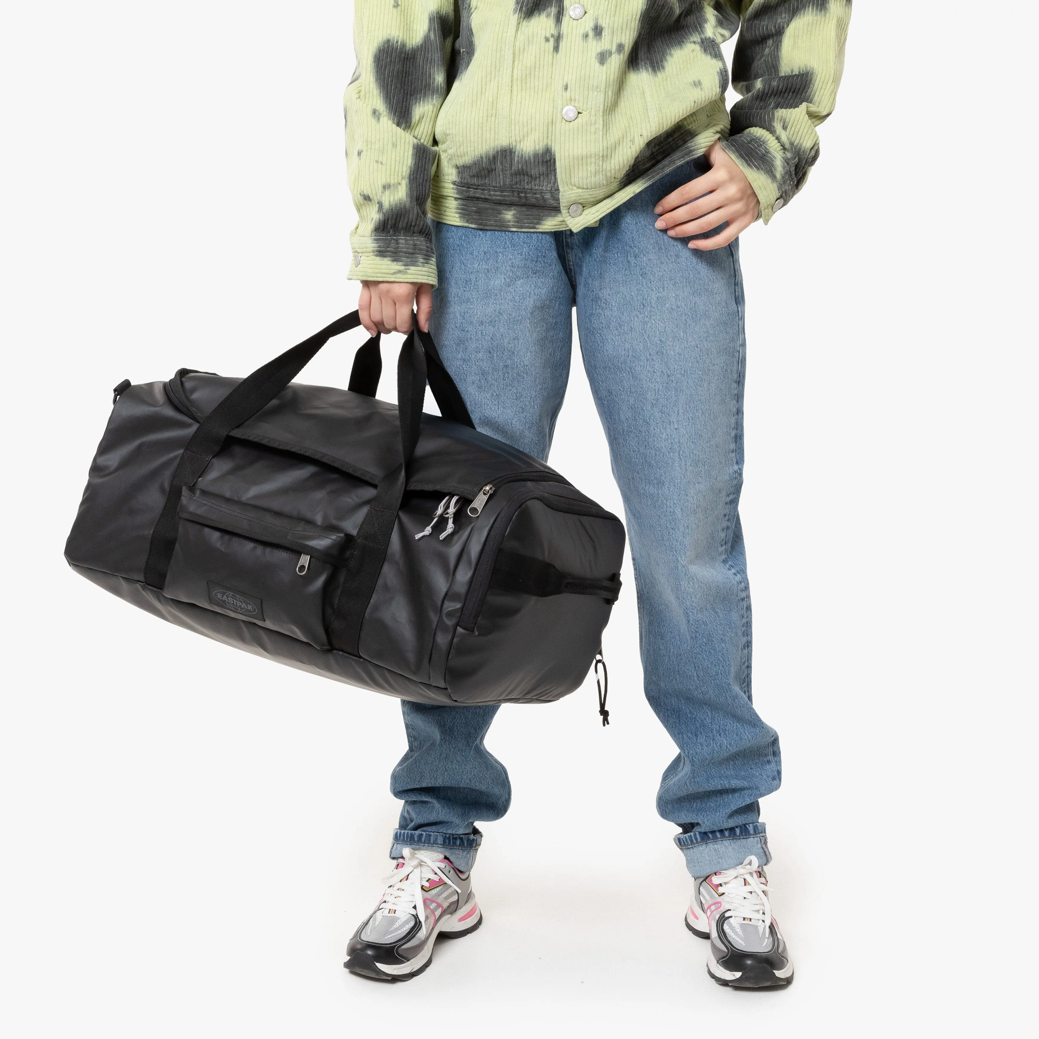 Eastpak Tarp Duffl'R S Tarp Black Small Duffle Bag - EK0A5BHMO131