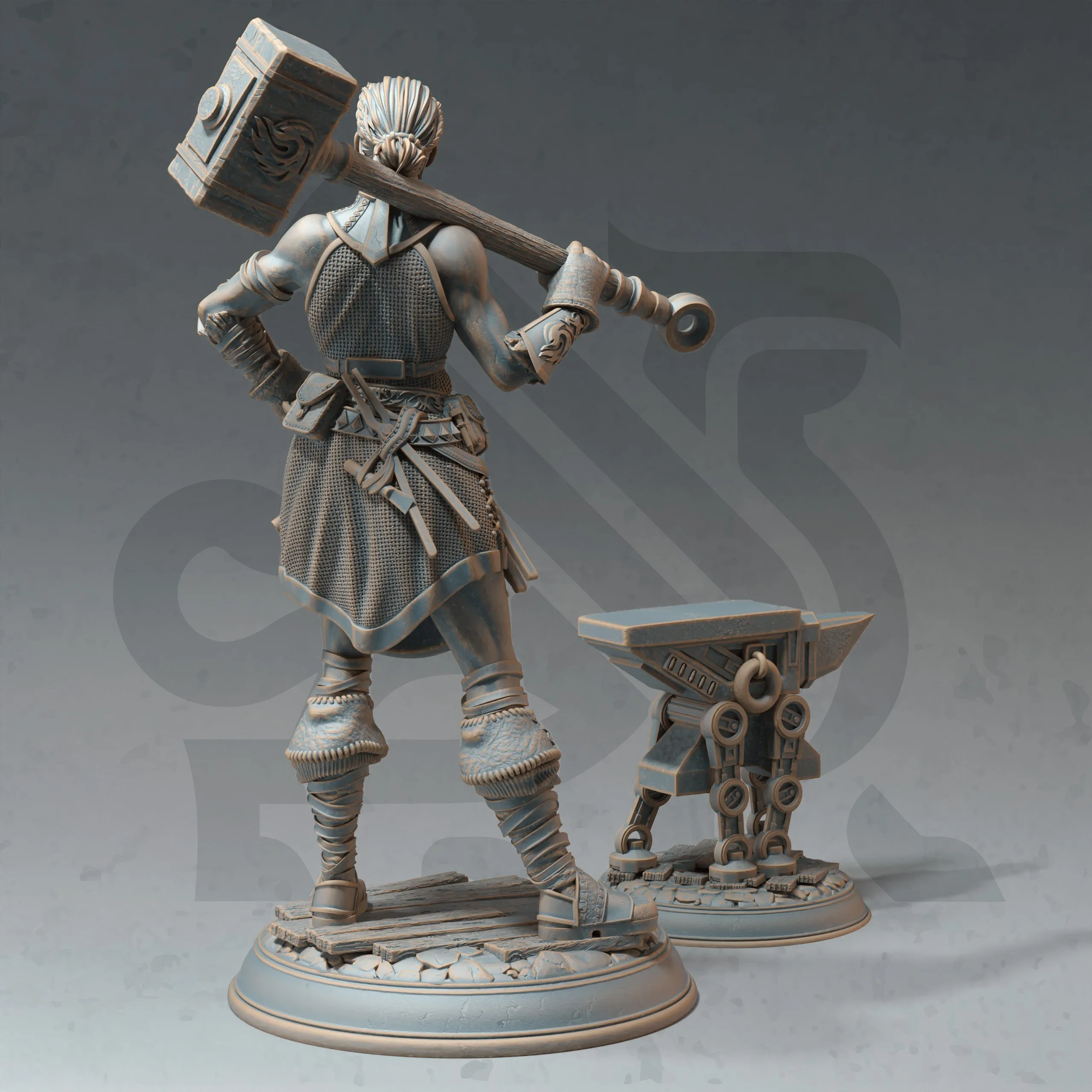 Forge Adept Artificer   Anvil Companion - Em Oddflame