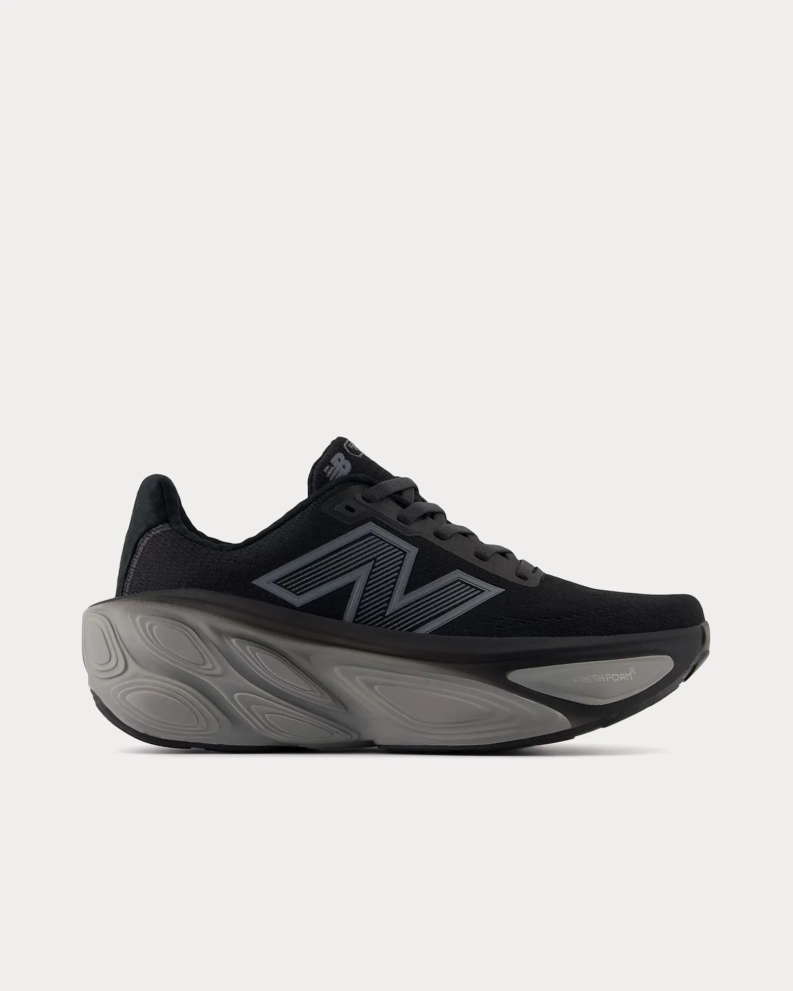 Fresh Foam X More v5 Phantom / Sea Salt / Light Gold Metallic Running Shoes