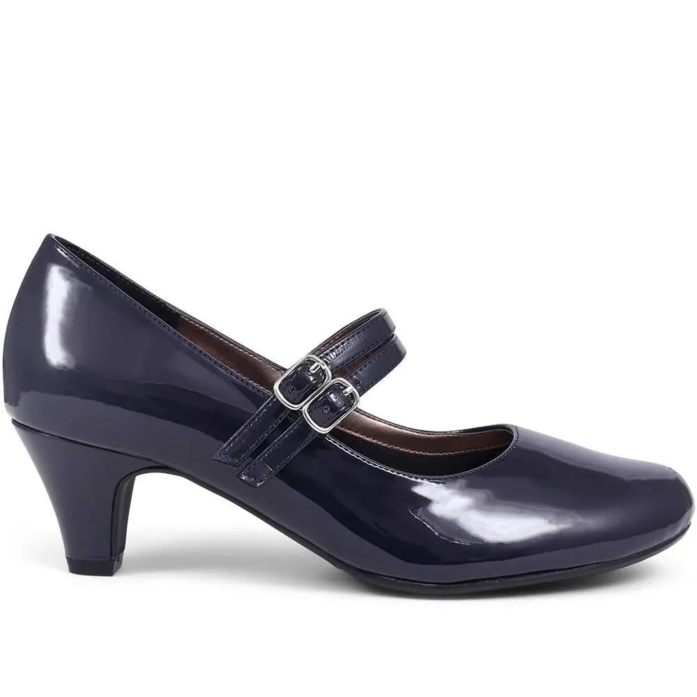 Heeled Mary Janes - AMITY39003 / 325 107