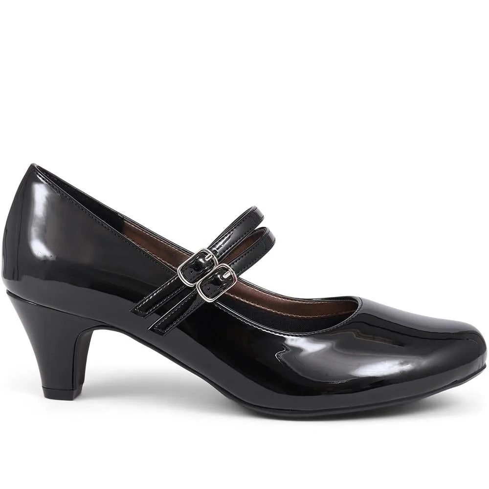 Heeled Mary Janes - AMITY39003 / 325 107