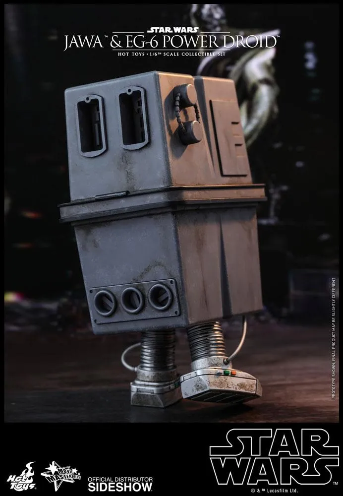 Hot Toys Movie Masterpiece 1/6 Scale Figure - Star Wars Episode IV: A New Hope - Jawa & EG-6 Power Droid