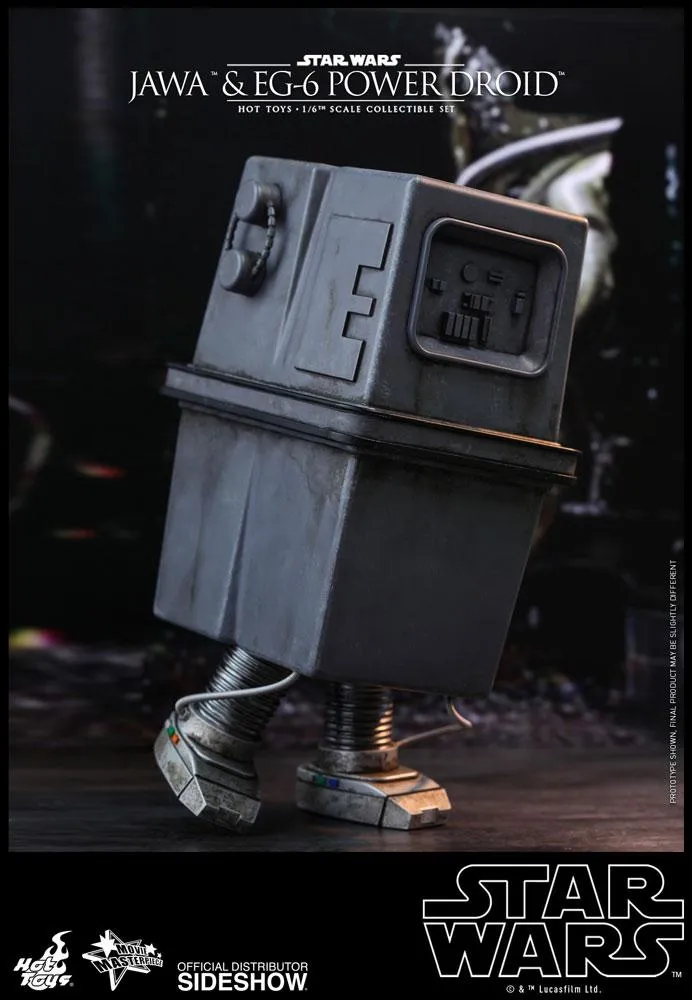 Hot Toys Movie Masterpiece 1/6 Scale Figure - Star Wars Episode IV: A New Hope - Jawa & EG-6 Power Droid