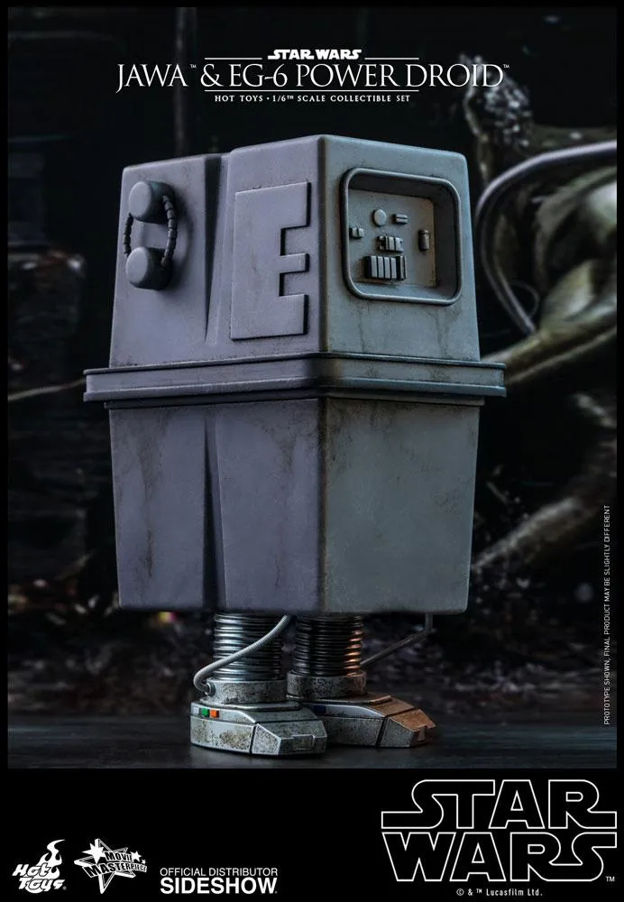 Hot Toys Movie Masterpiece 1/6 Scale Figure - Star Wars Episode IV: A New Hope - Jawa & EG-6 Power Droid