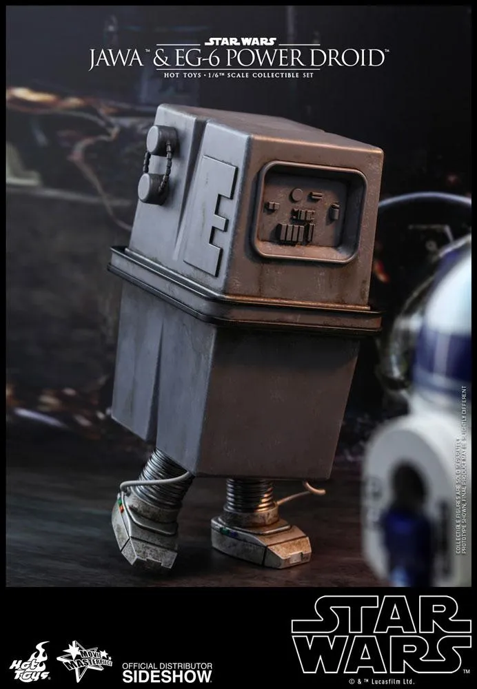 Hot Toys Movie Masterpiece 1/6 Scale Figure - Star Wars Episode IV: A New Hope - Jawa & EG-6 Power Droid