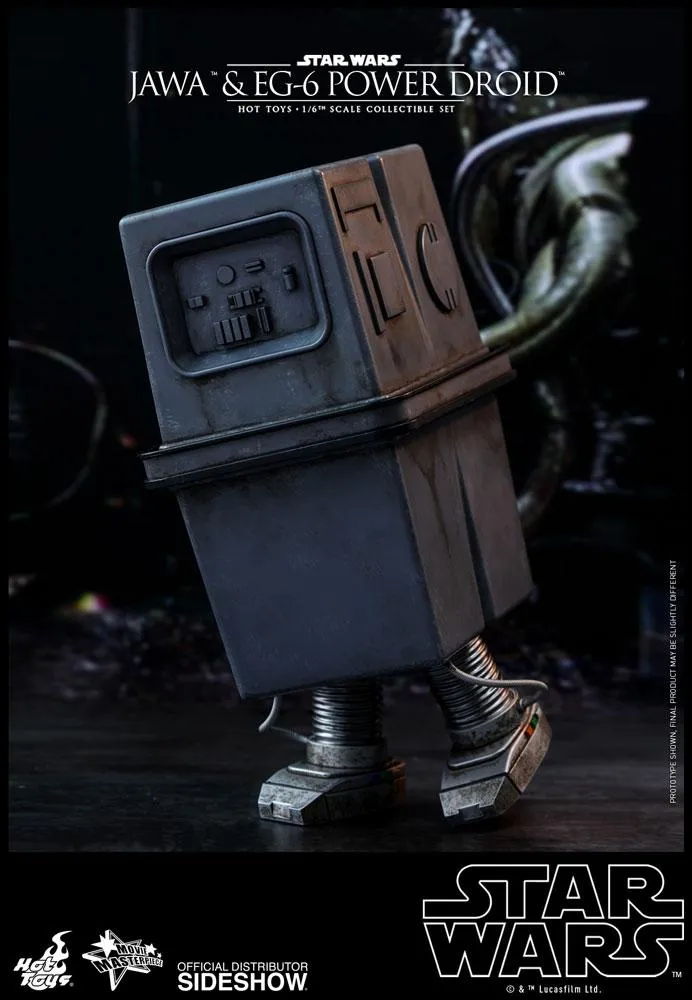 Hot Toys Movie Masterpiece 1/6 Scale Figure - Star Wars Episode IV: A New Hope - Jawa & EG-6 Power Droid