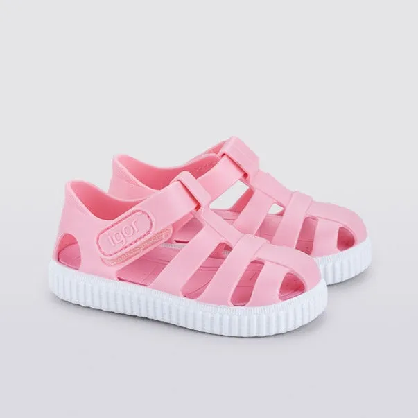Igor Girl’s Rose Pink Jelly Sandals