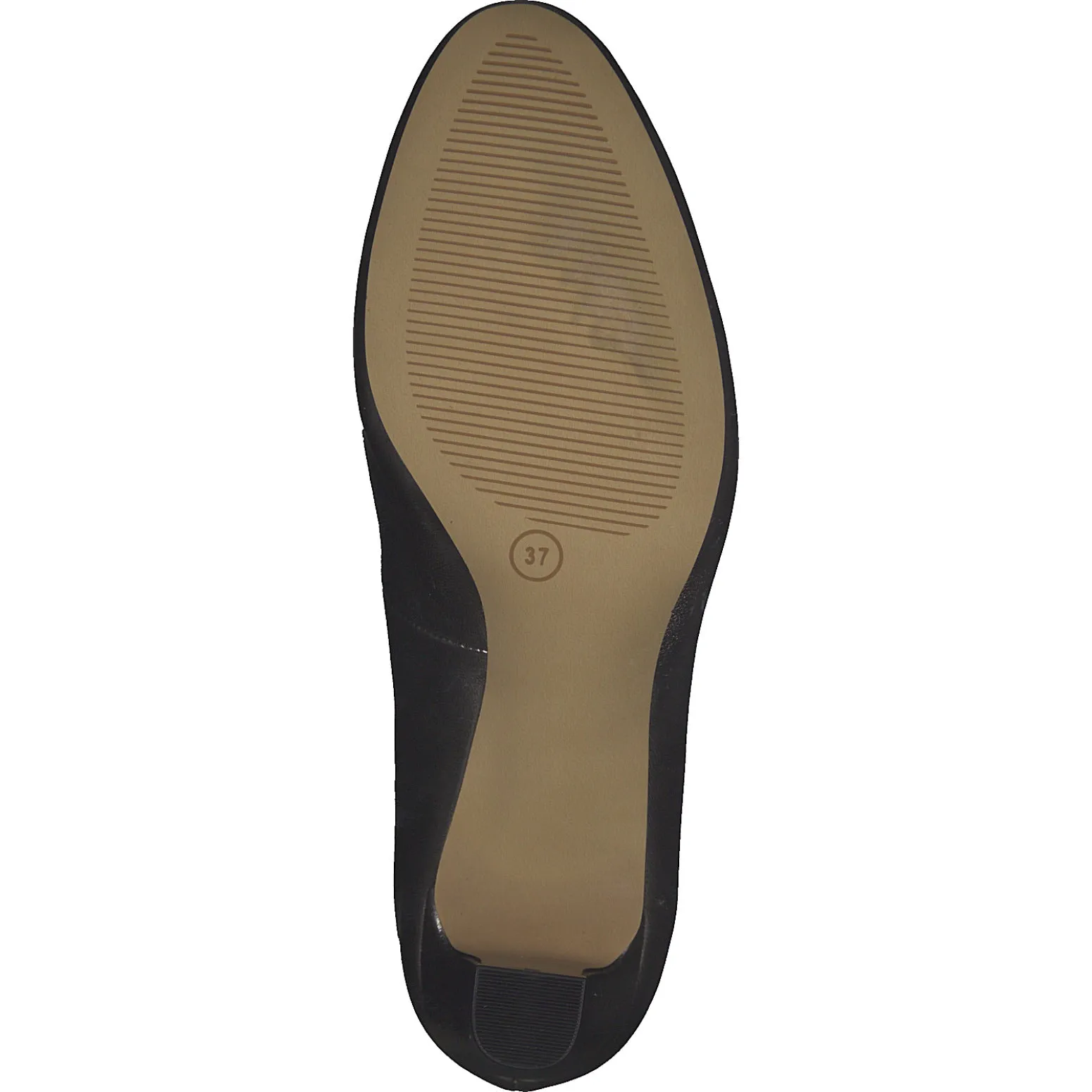 Jana Classic Wide fit Court shoe 22472-41-915 PEWTER