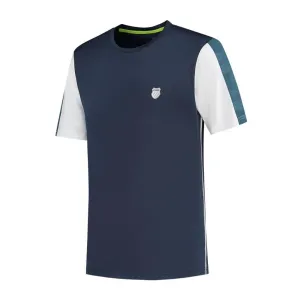 K-Swiss Hypercourt Crew Tee 3 Mens Badminton T-Shirt - Peacoat