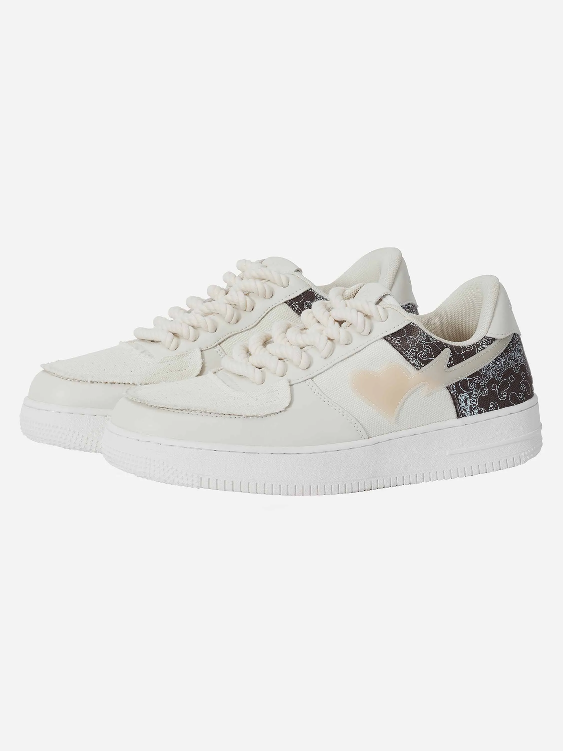 Kicksteria - Retro High Street Men's Low Top Skate Casual Shoes