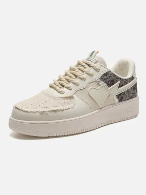 Kicksteria - Retro High Street Men's Low Top Skate Casual Shoes