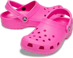 Kids Classic Crocs | Clog | Electric Pink