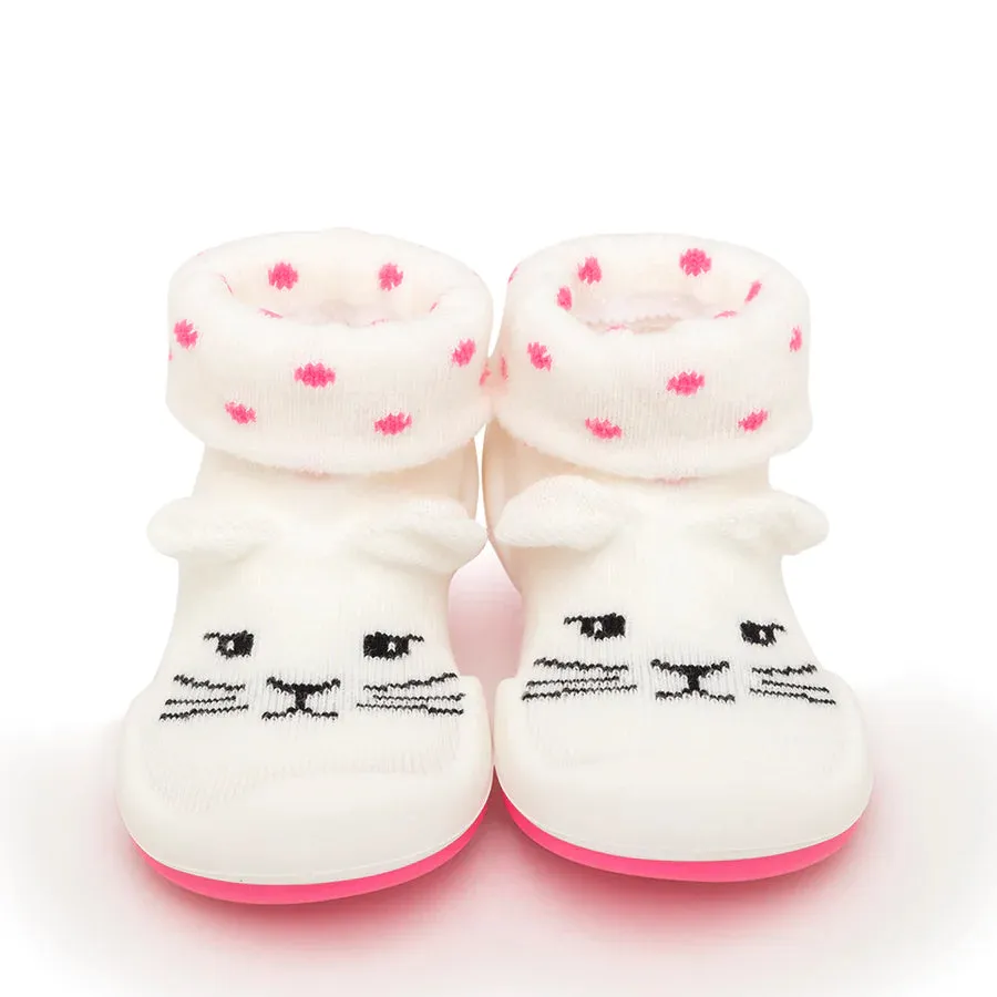 Komuello Baby Shoes - Pink Cats