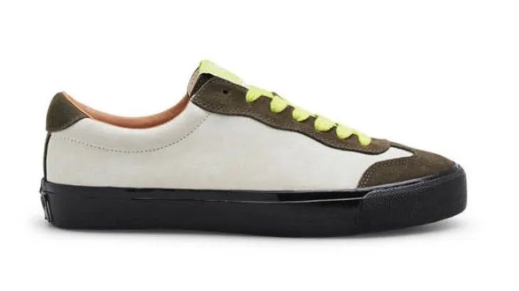 Last Resort AB VM 004 Milic Lo Suede Skate Shoe in Olive Cream and Black