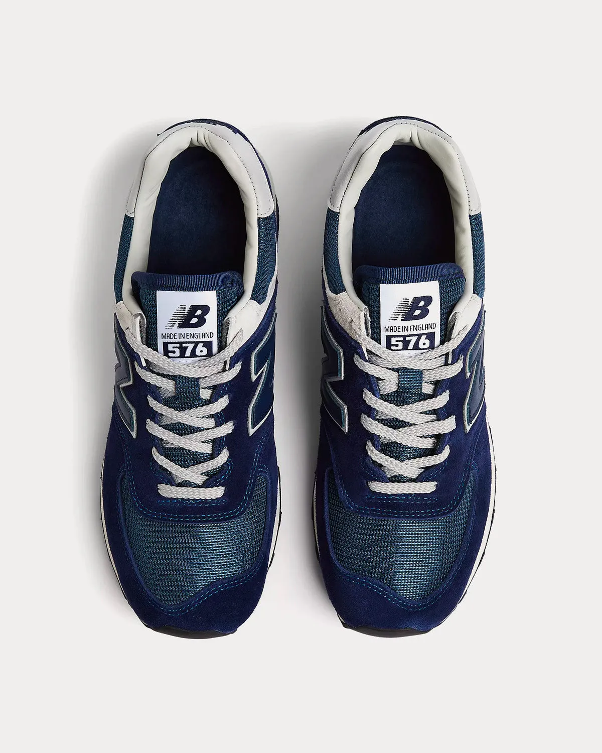 Made in UK 576 35th Anniversary Medieval Blue / Insignia Blue / 420 U Low Top Sneakers