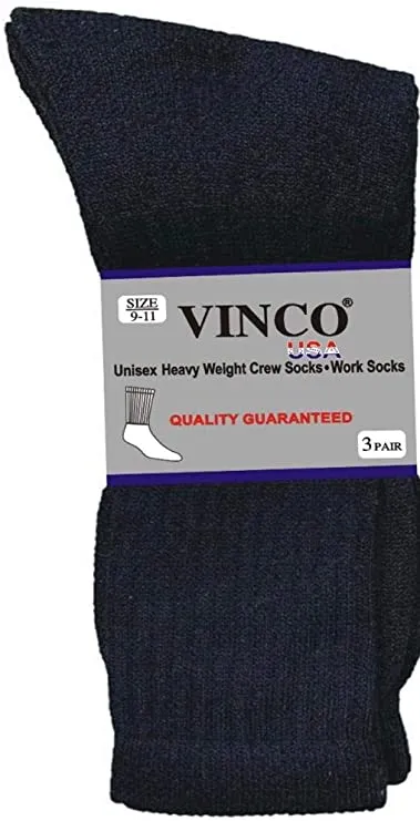 Men’s Casual Cotton Crew Socks for All Purpose Work Sports Athletic Moisture Wicking 12 Pairs Size 9-11, 10-13