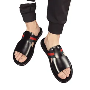Men's slippers 2022 new summer outdoor beach sandals men's fashion Korean version personality fashion men's sandals